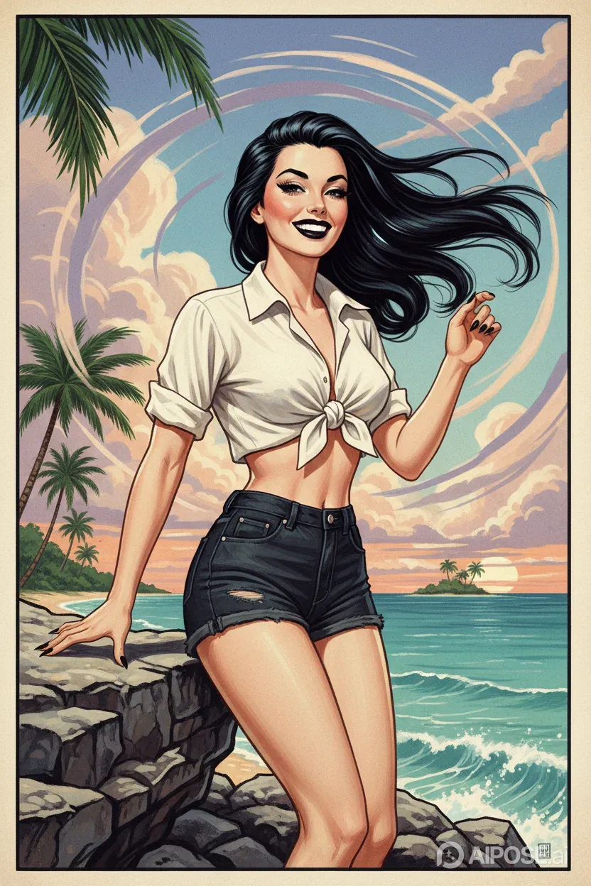 Beach Scene 100