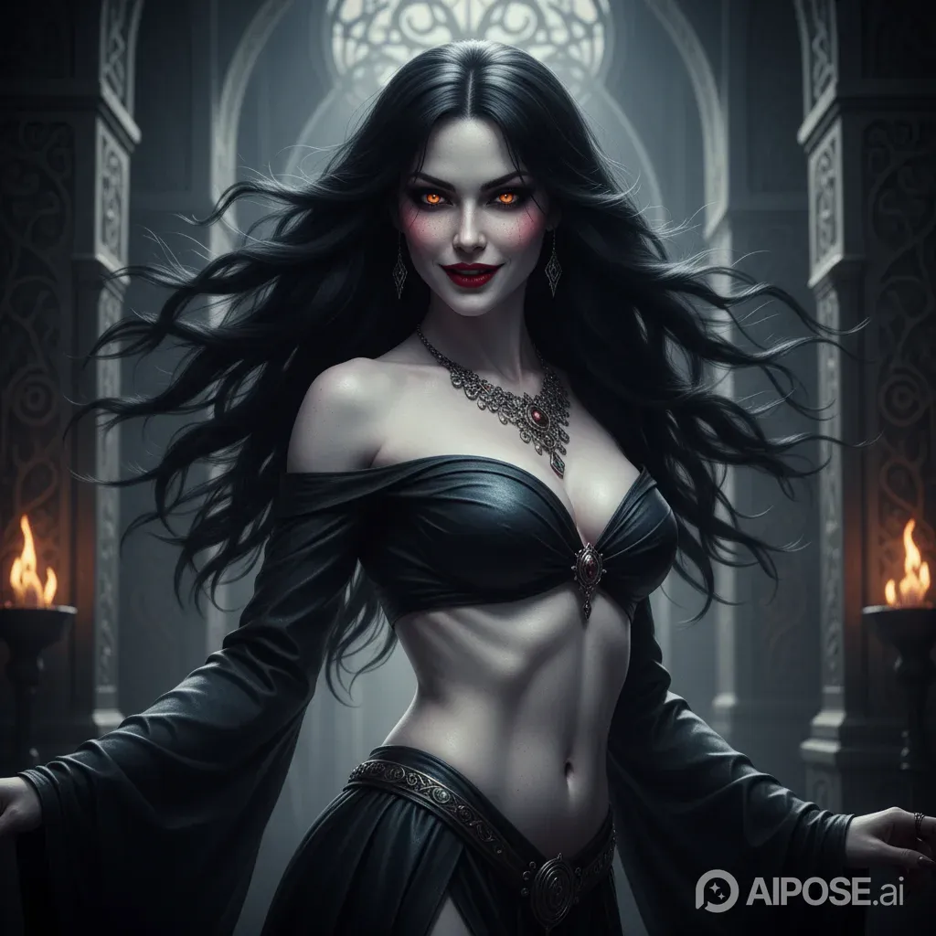 Flowing Hair 272