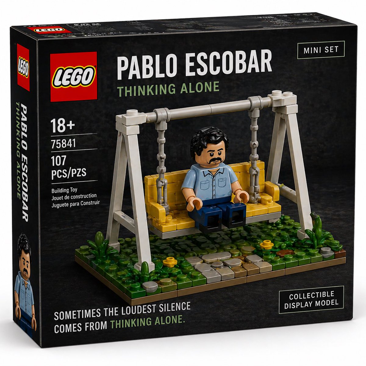 Brick Mini Set Box Mockup