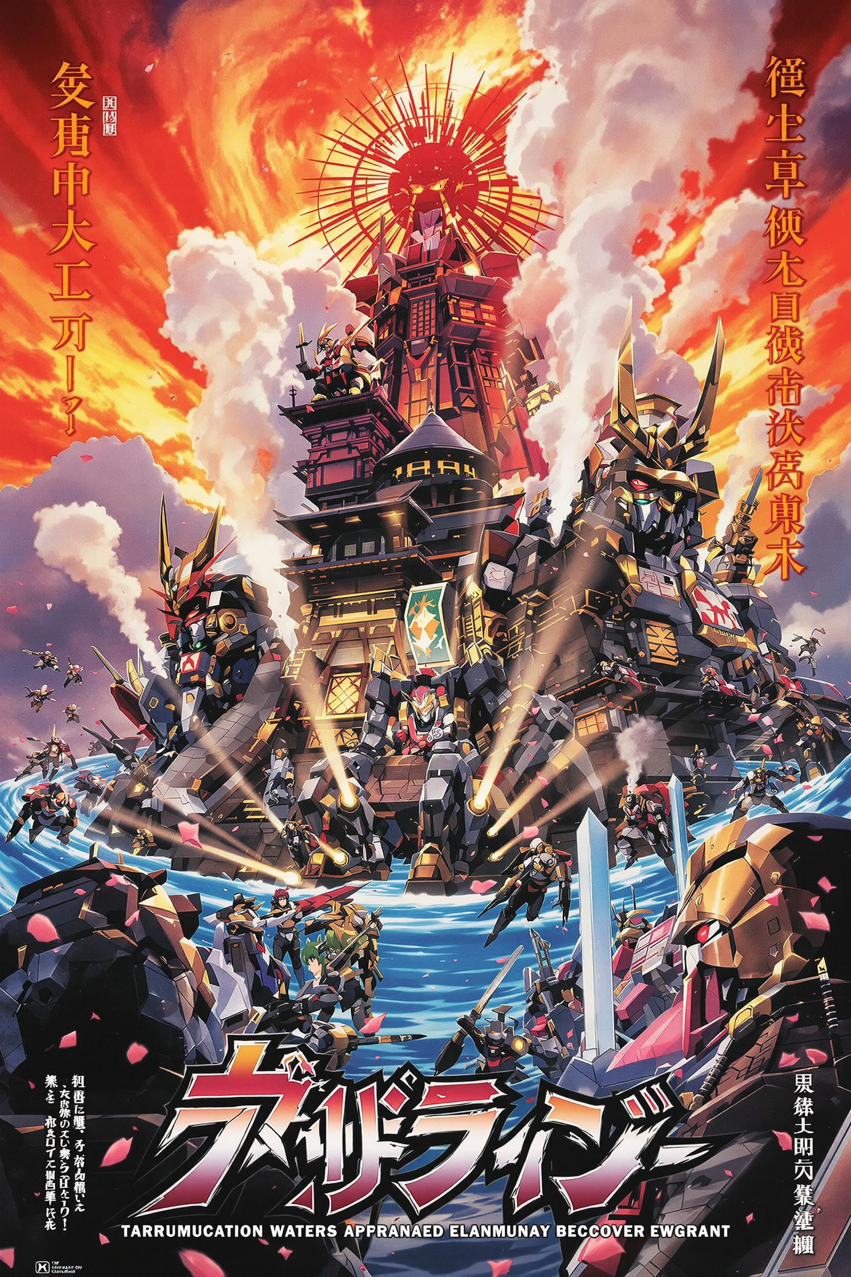 1990s Anime Poster For Sf Japanese Style Onsen