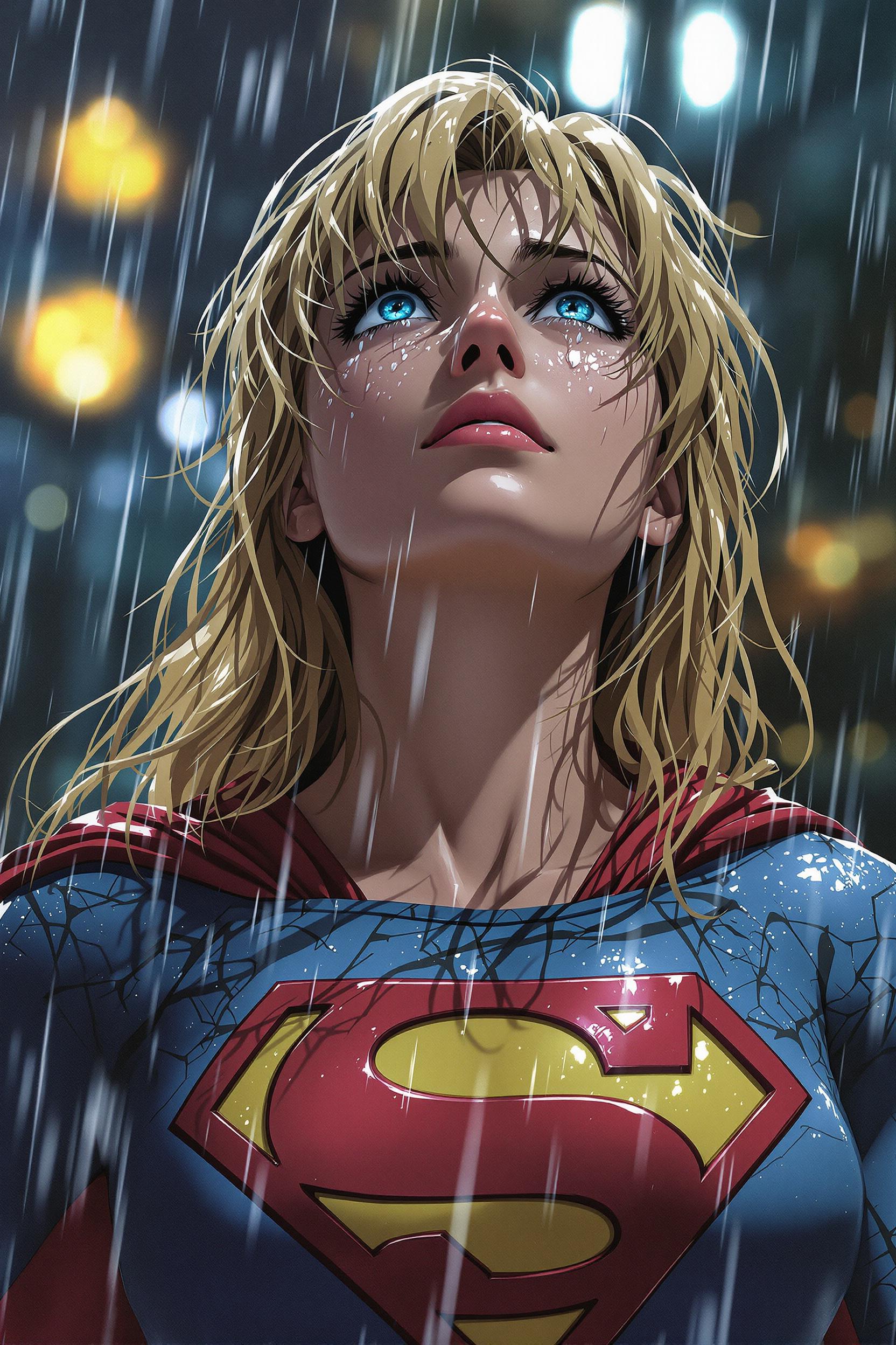 1990s Anime Supergirl