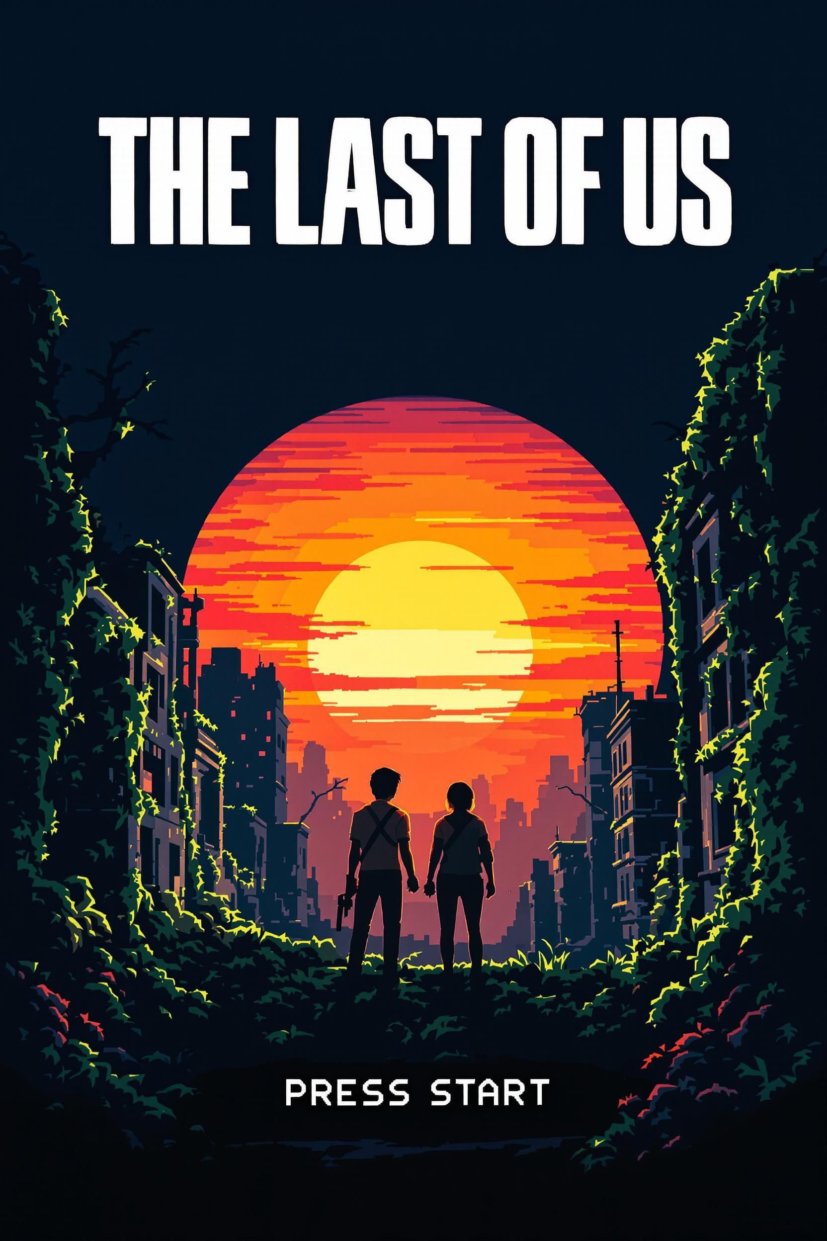8-bit The Last Of Us Game Concept 2