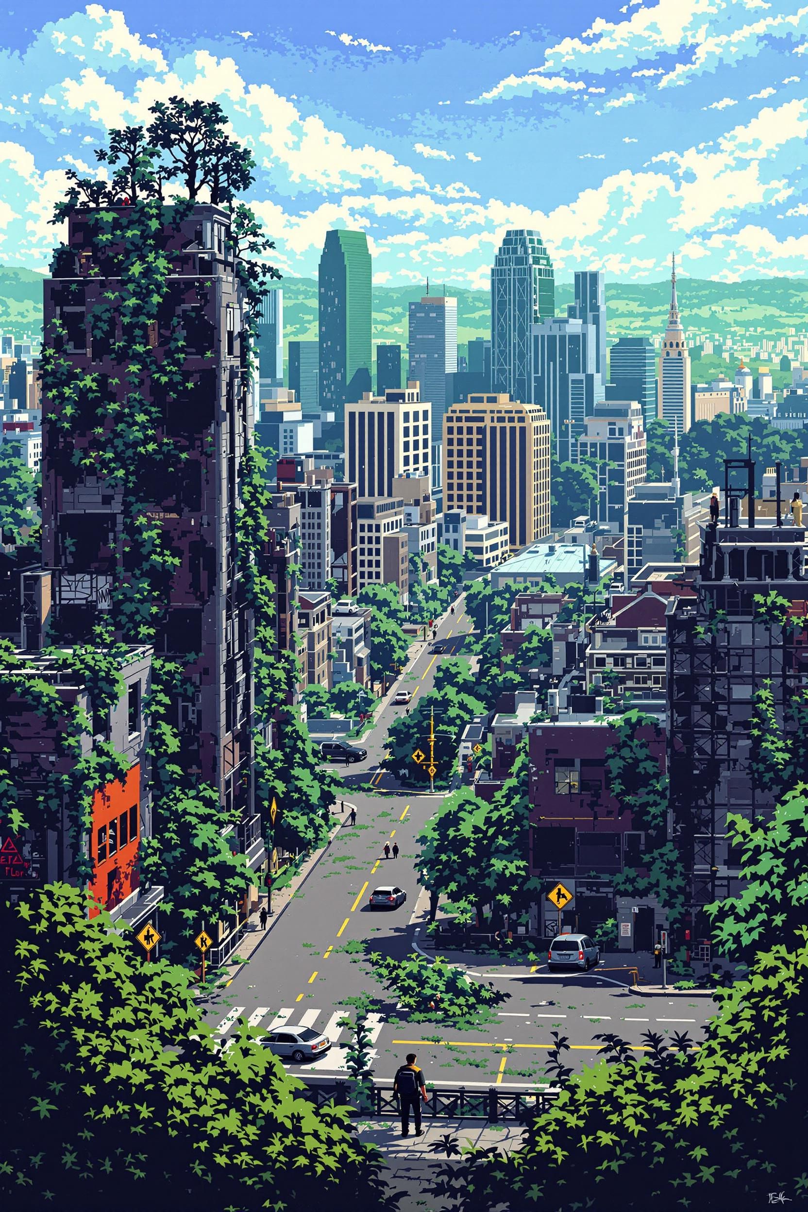 8-bit The Last Of Us Game Concept