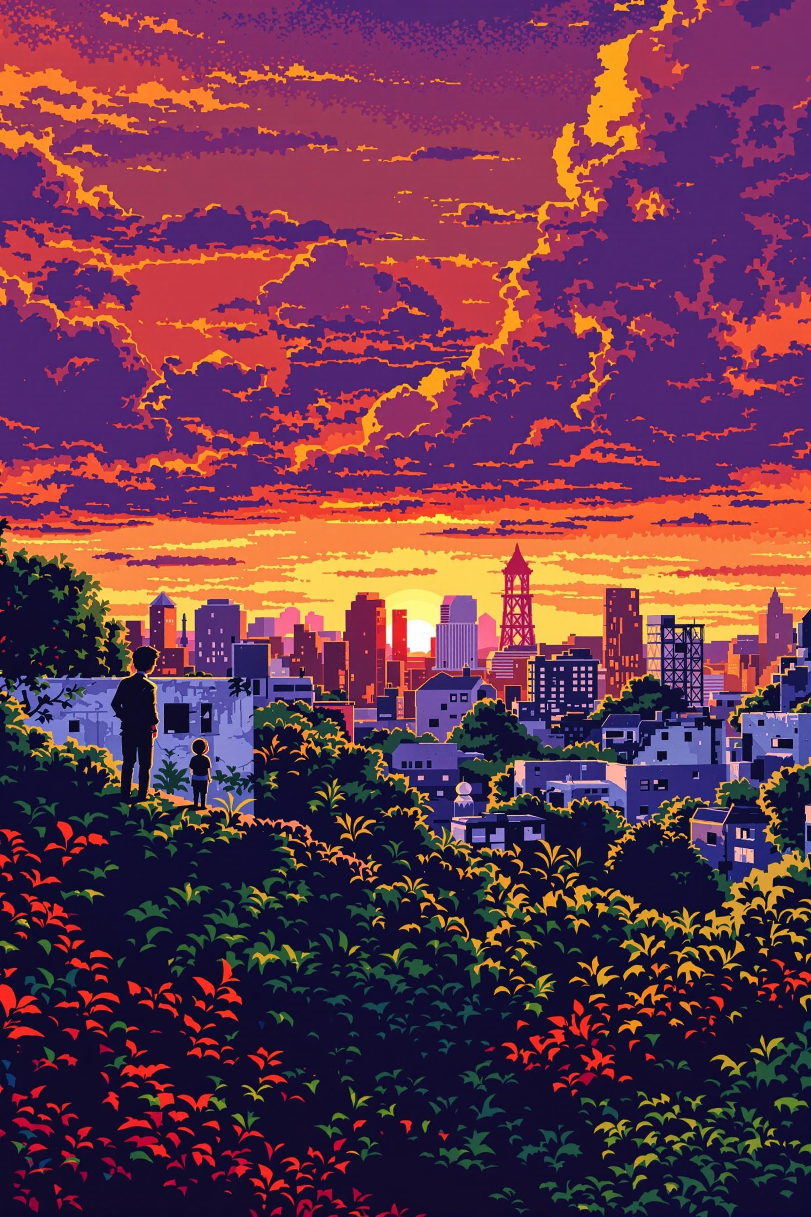 8-bit The Last Of Us Game Concept