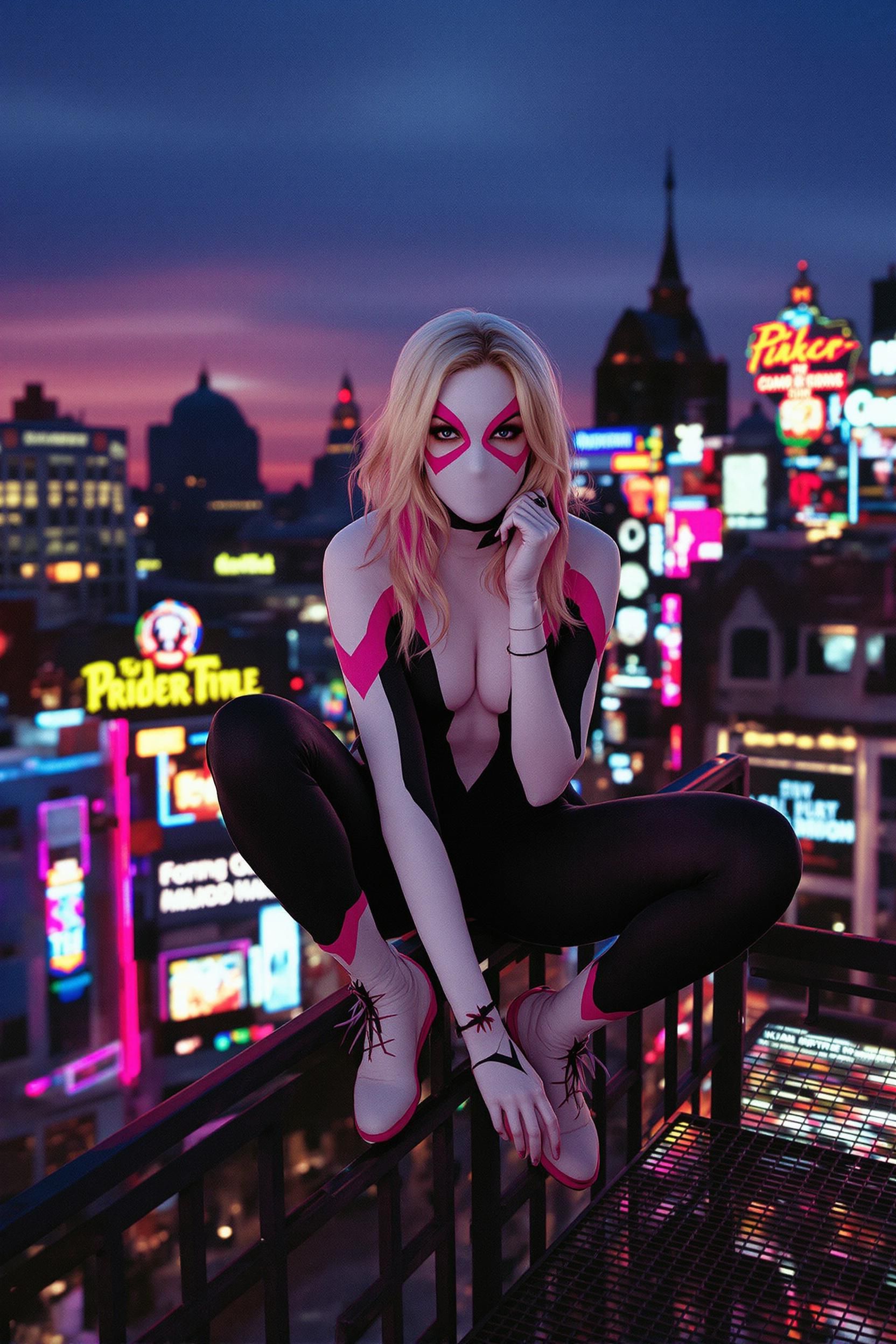 80s Beautiful Spider-gwen