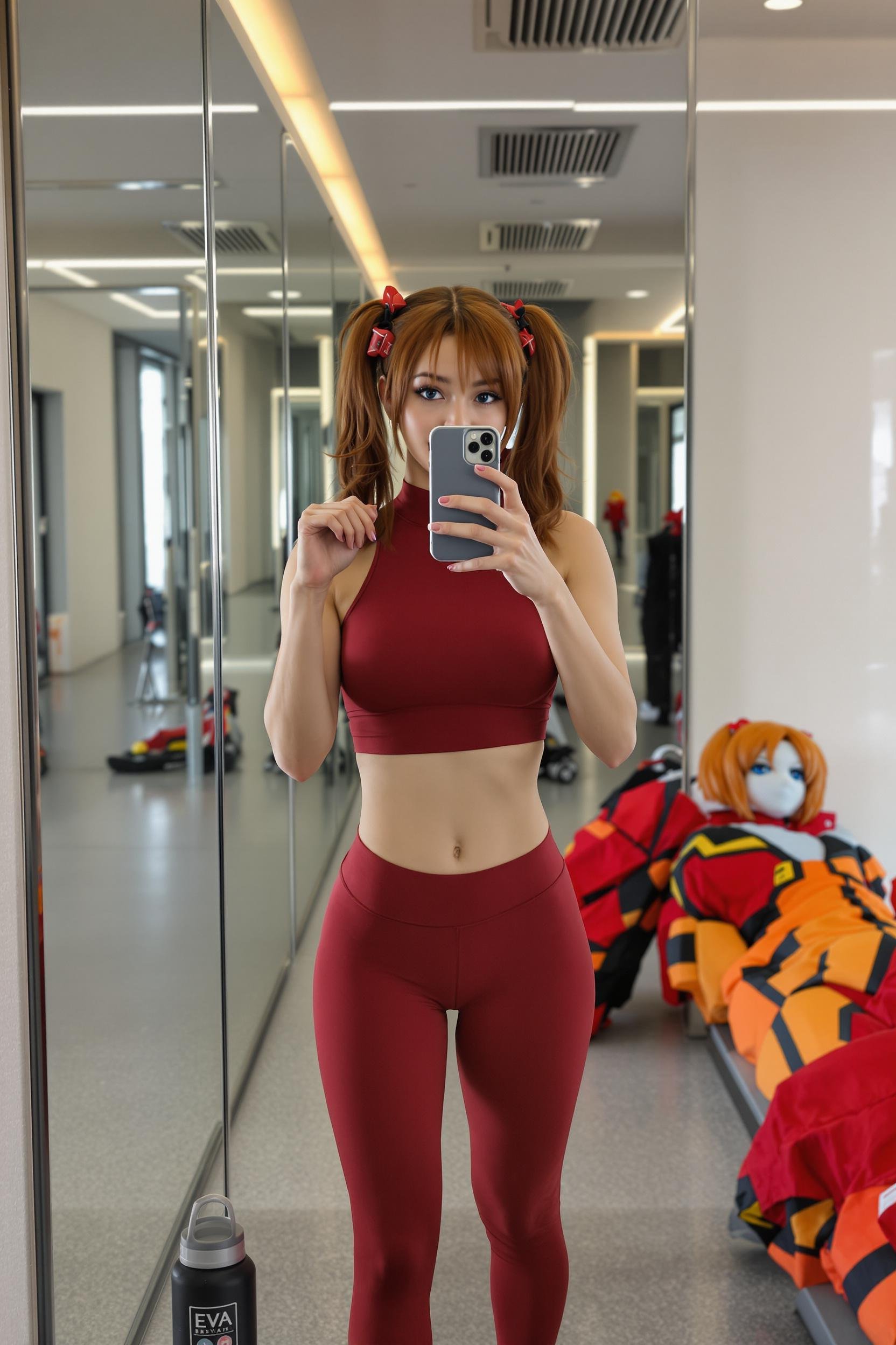 A 23-year-old Instagram Model Real World Version Of Asuka LAngley From Evangelion With Character