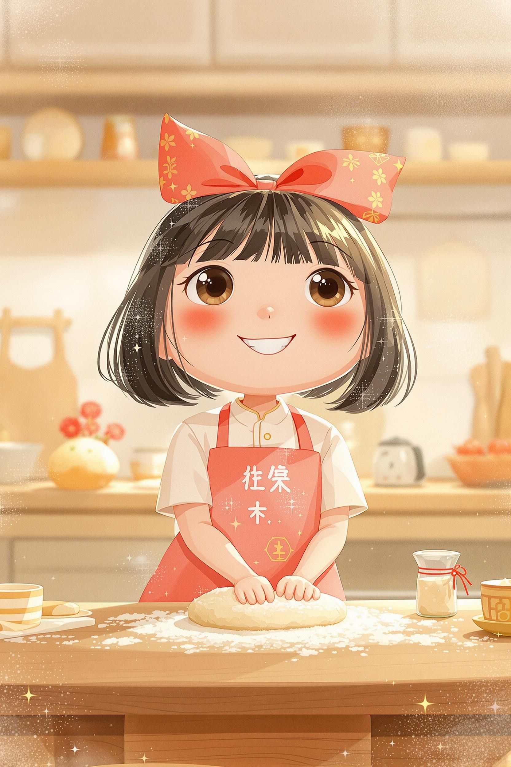 A Cute Chinese Girl Named Momo With Big Eyes And A Goofy Grin