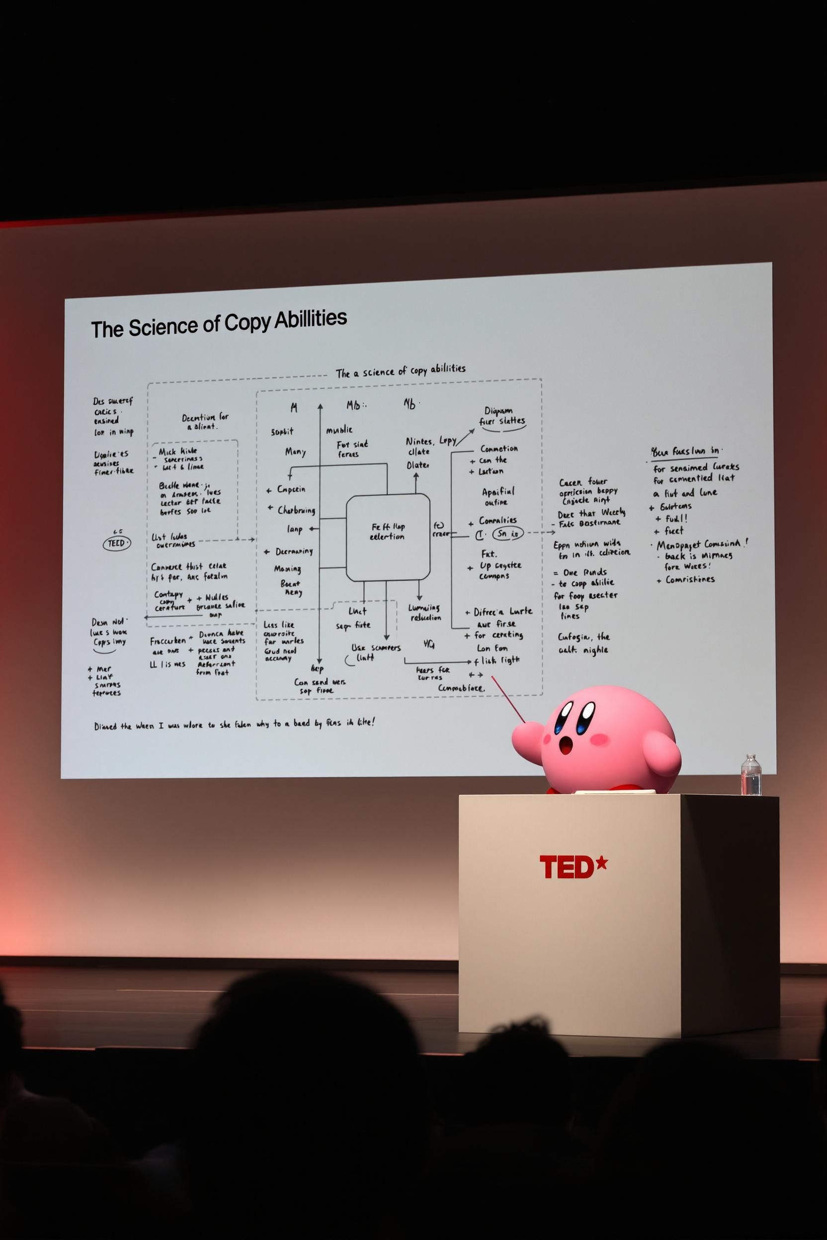 A Cute Kirby Presents A TED Talk