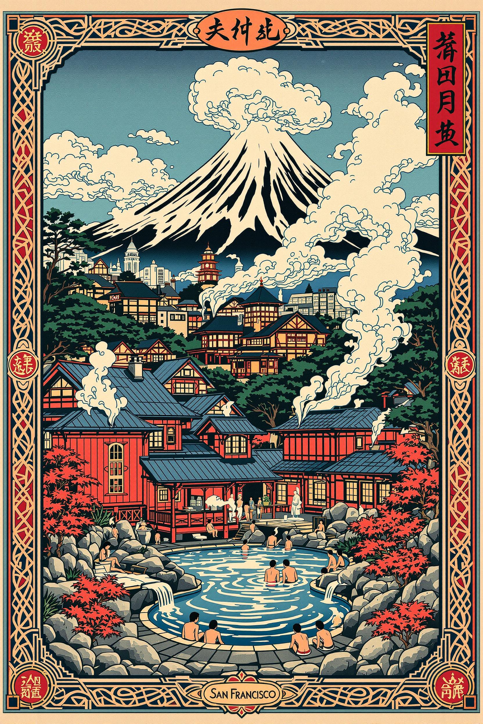 A Japanase Bath House In San Francisco