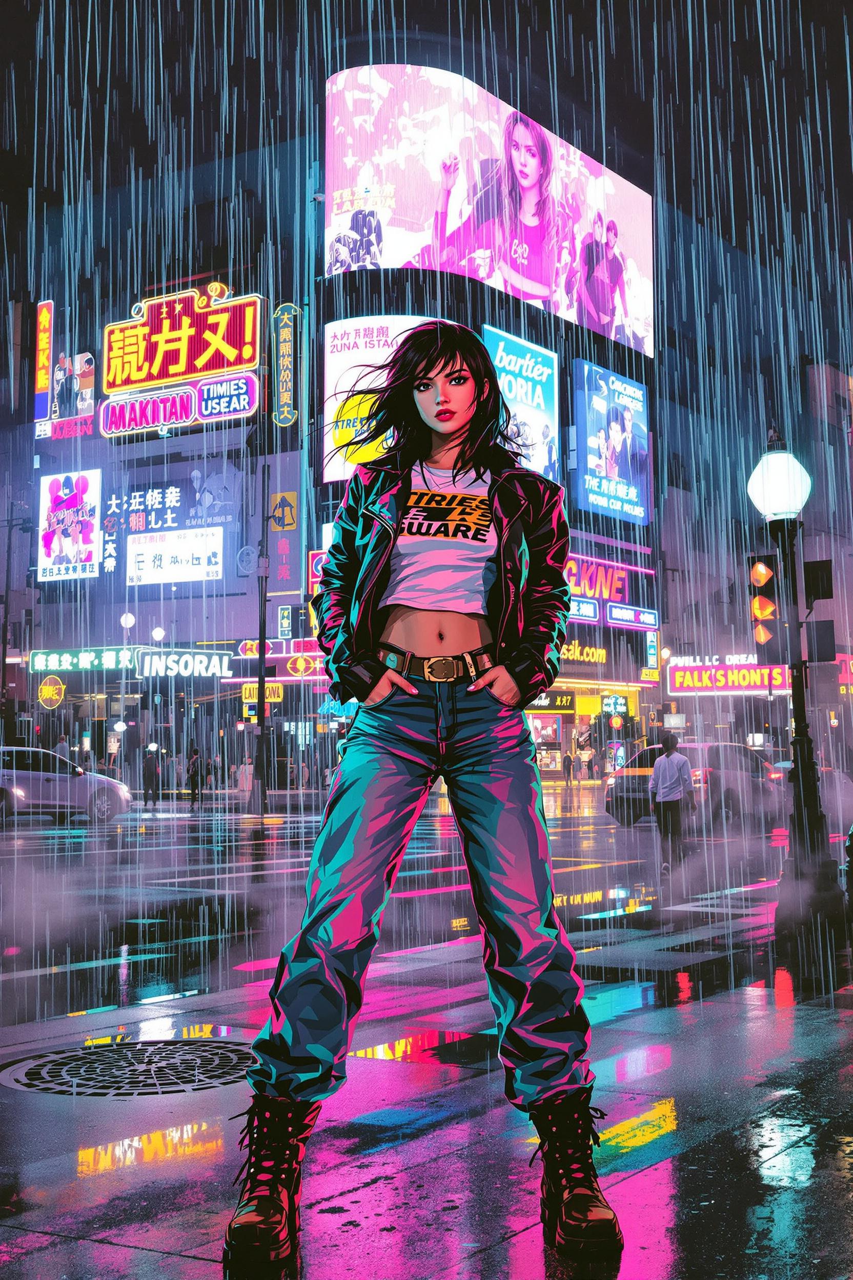 A Pretty Girl In New Yorck City