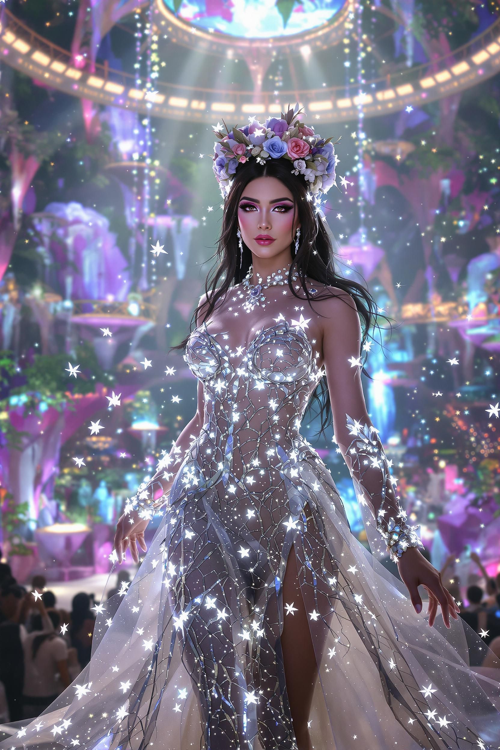 A Stylized 3D Render Of Madison Beer Portrayed As A Glamorous Modern Pop Icon With A Soft Yet Co 2