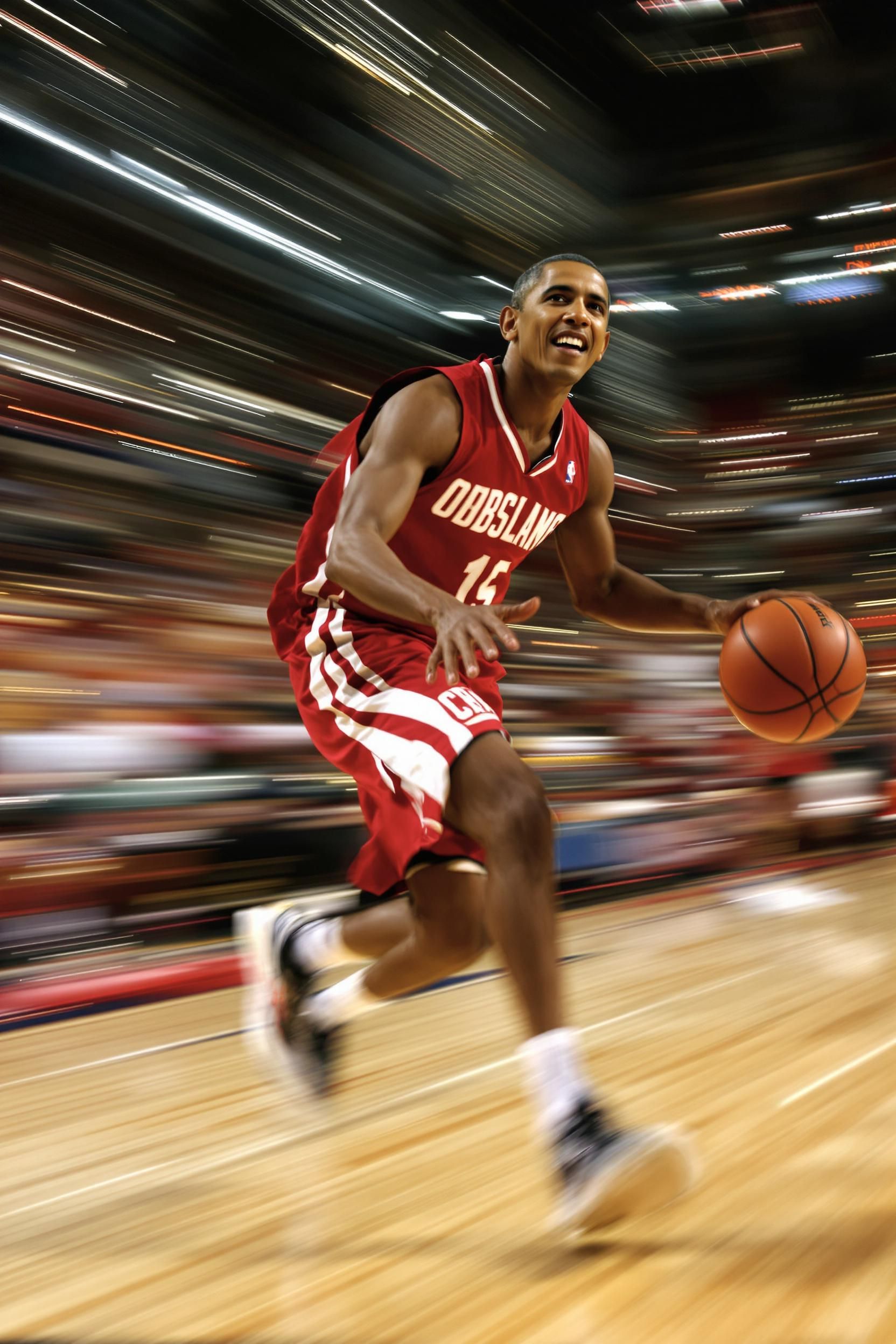 Barack Obama Hoopin