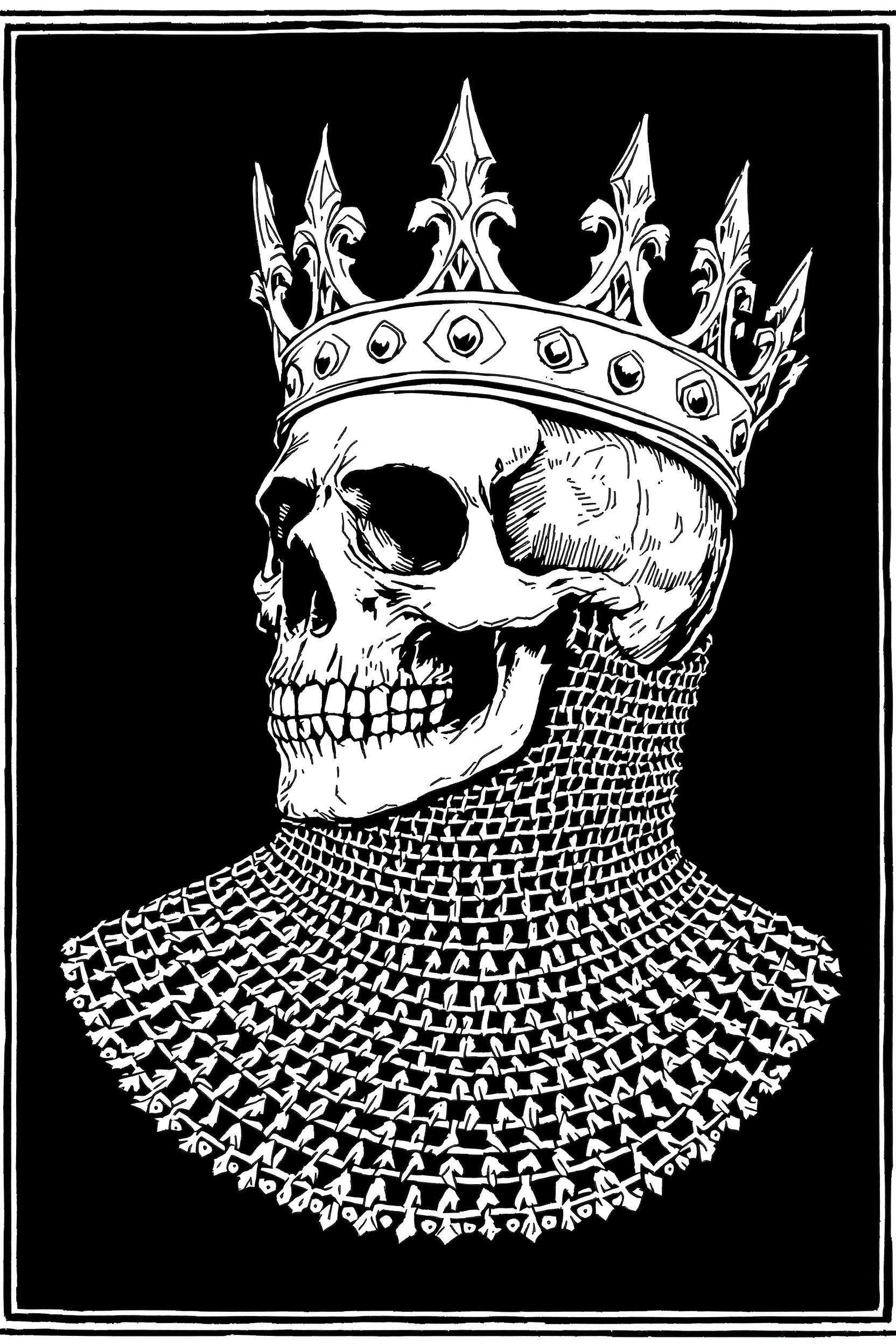 Black And White Line Drawing