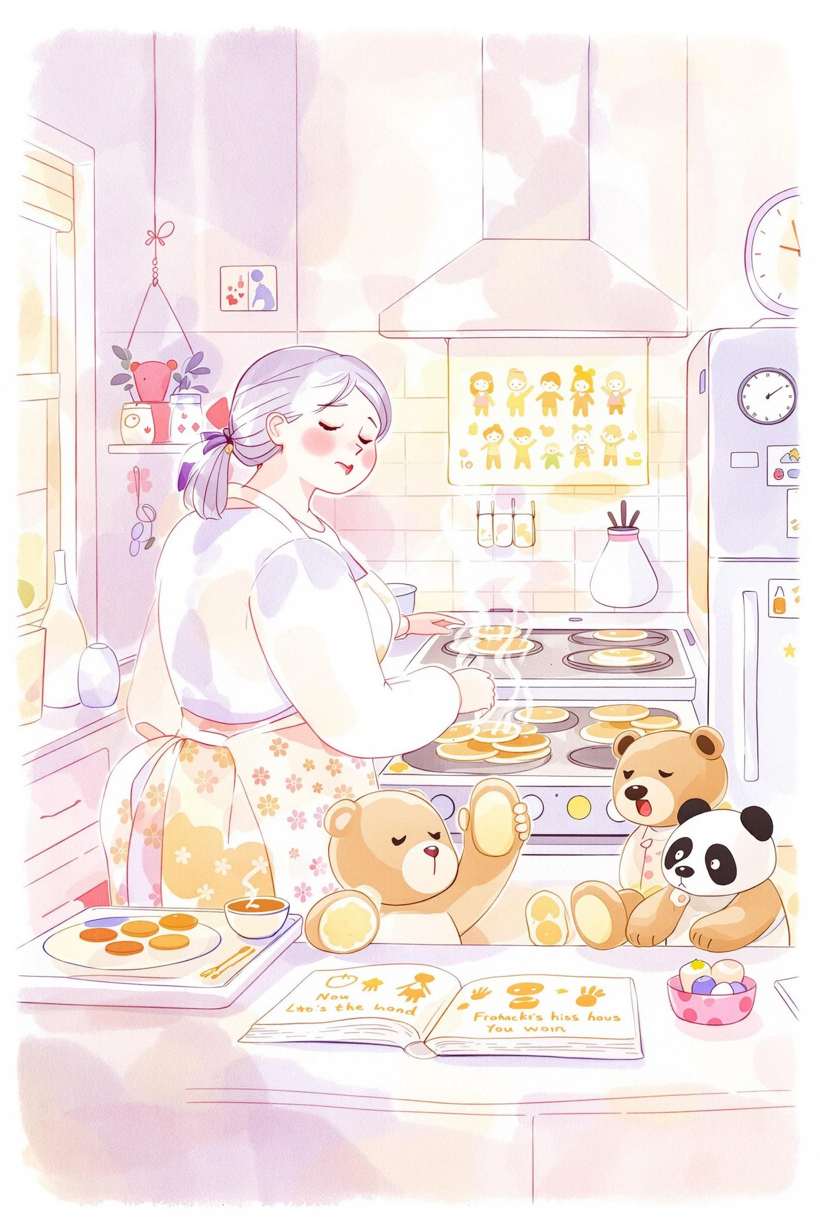 Mom In The Kitchen