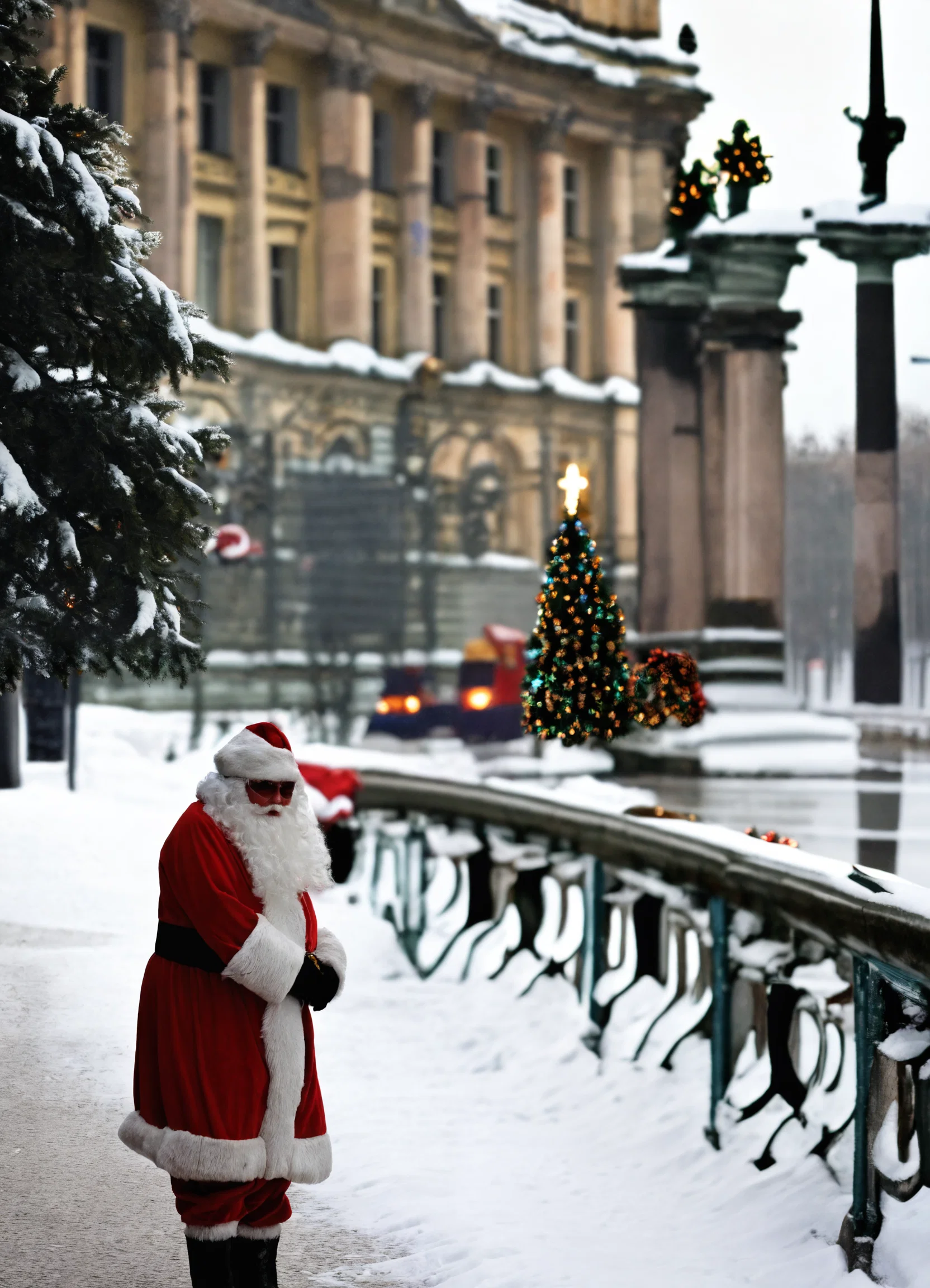 Santa In Berlin