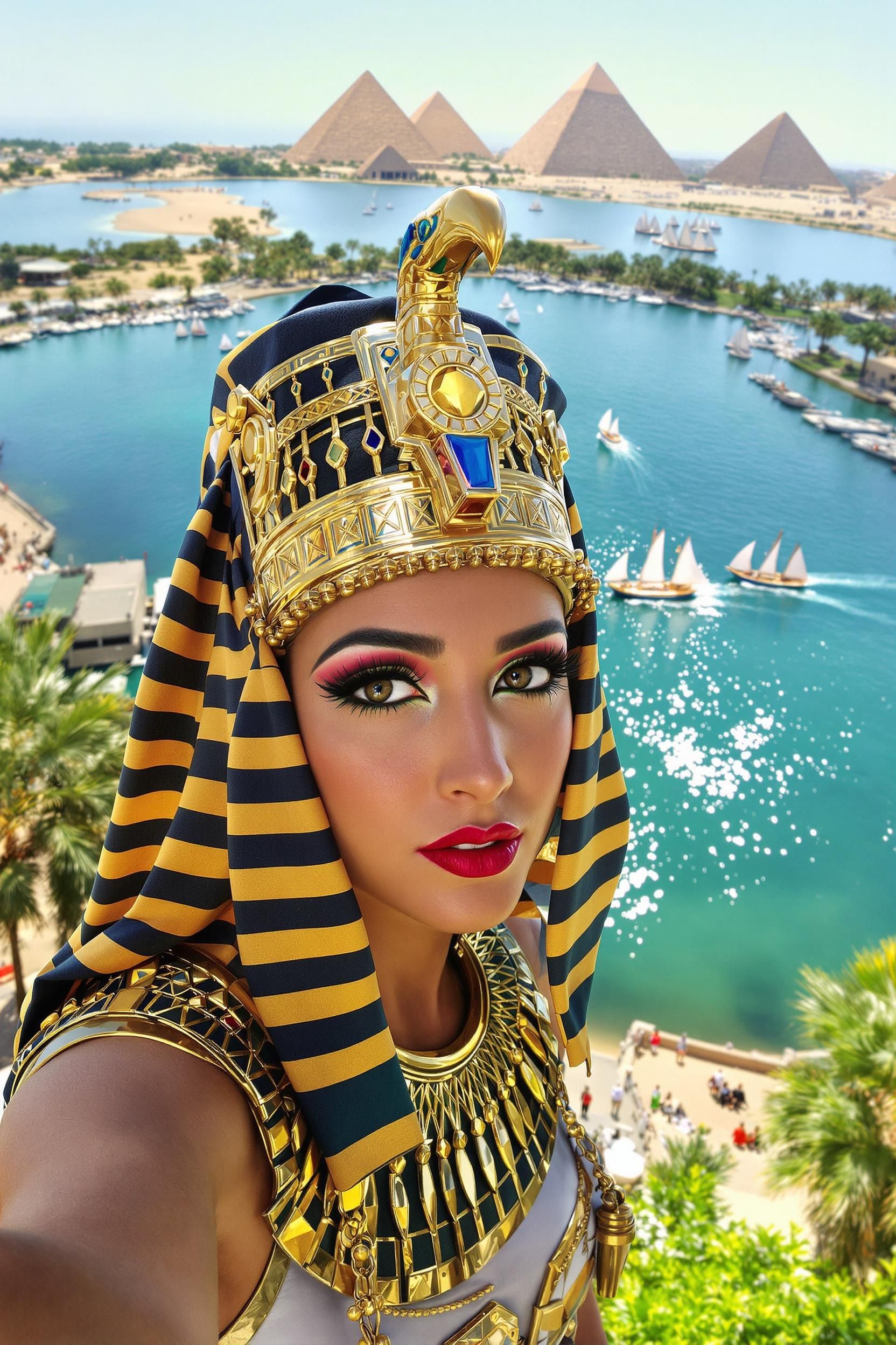 Selfie Of Cleopatra