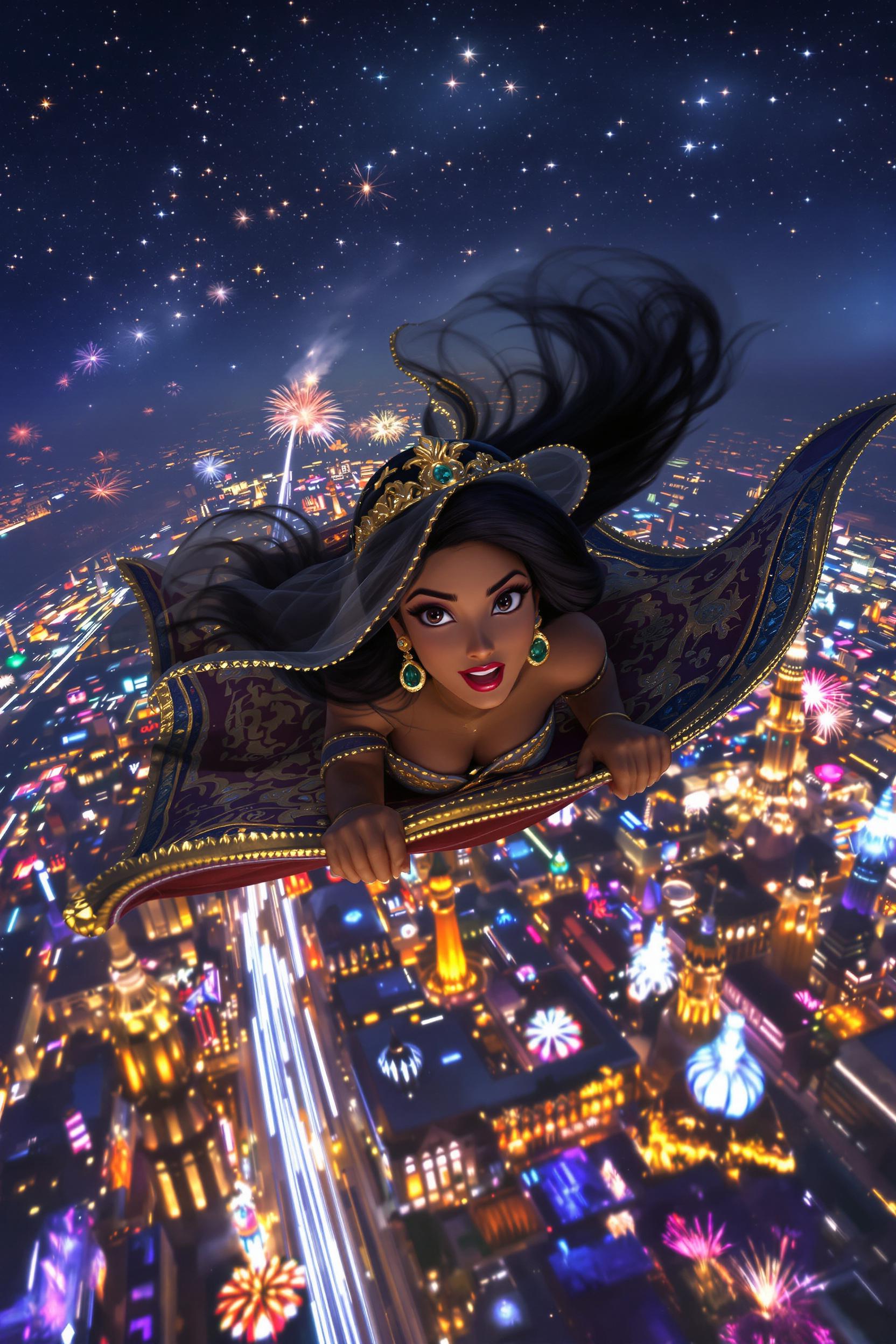 Stunning Princess Jasmine