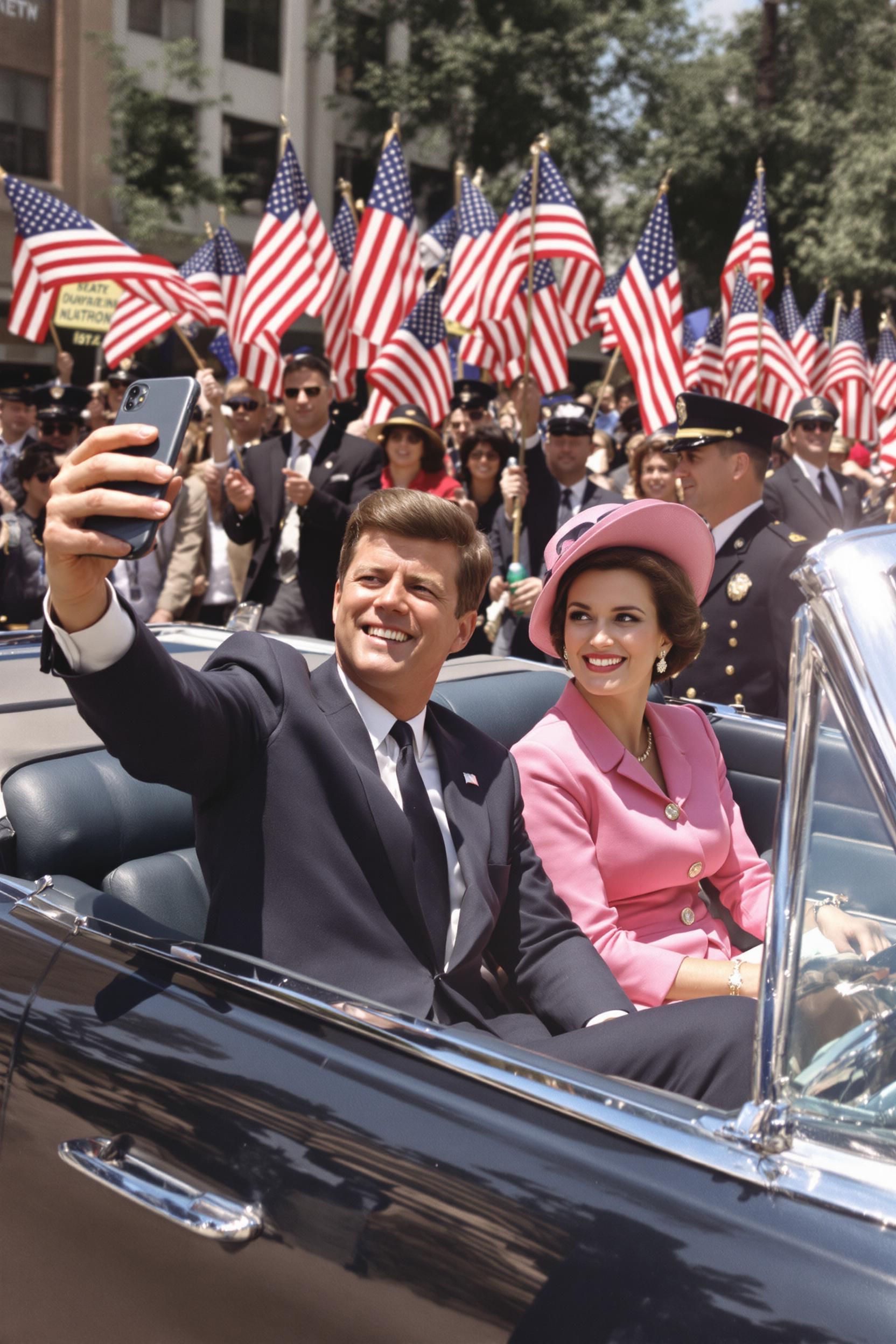 The Selfie That Was Found On JFK's IPhone