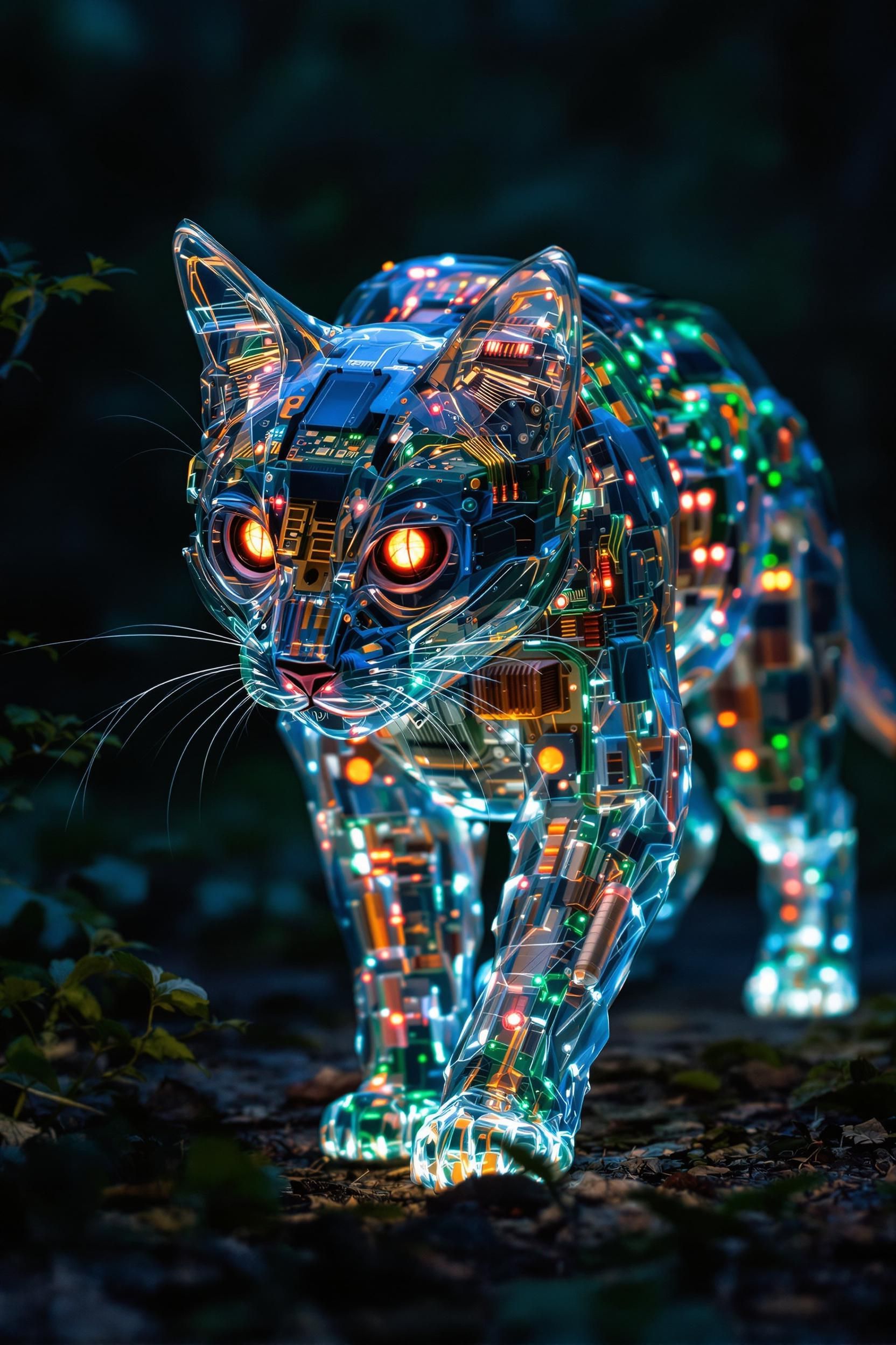 Transparent Cat