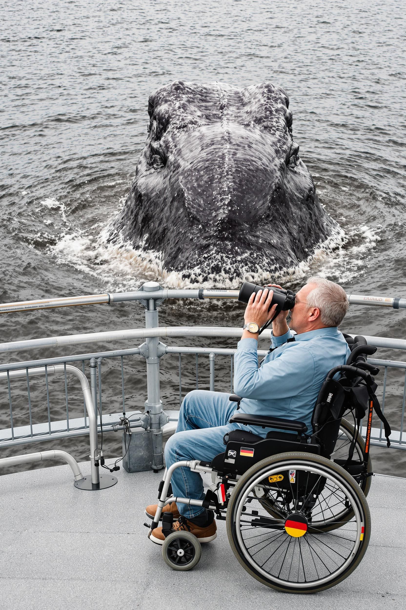Zeitungsfoto Vom Ungeheuer Von Loch Ness