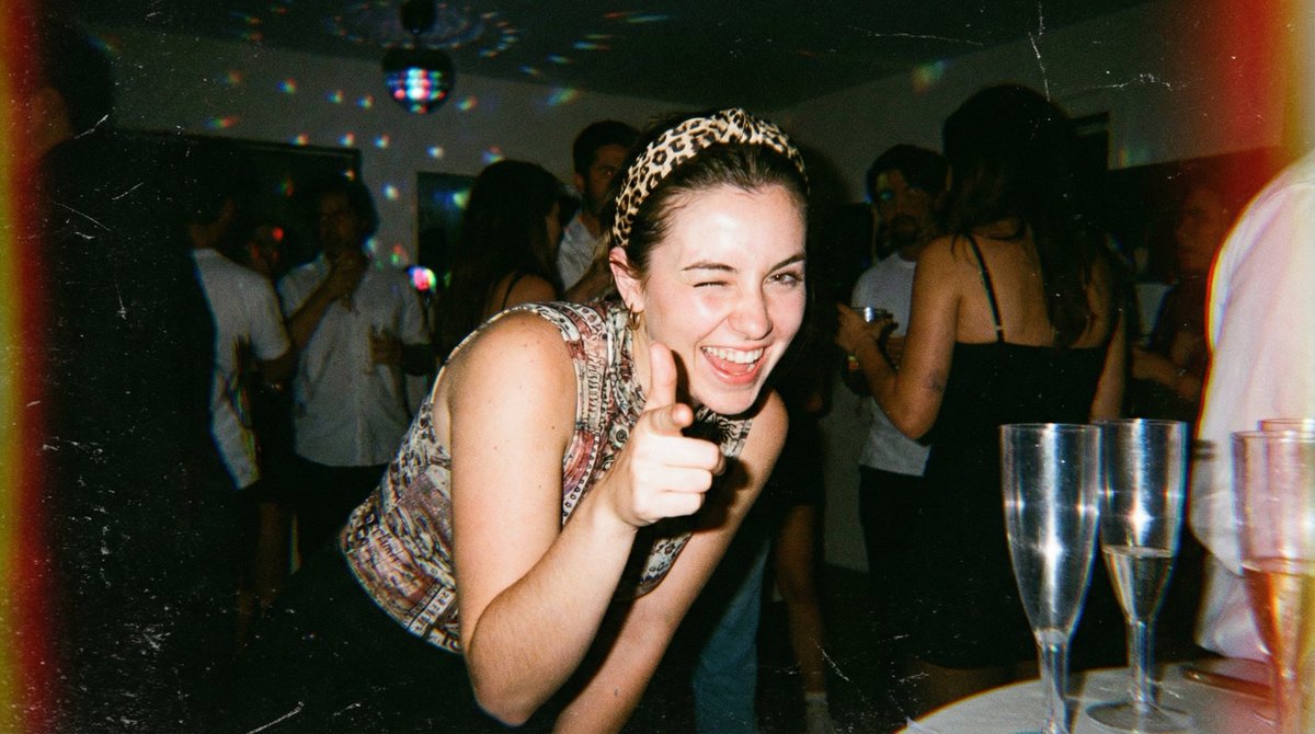Y2k Party Film Portrait