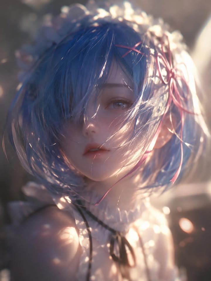 Close Up Of Frieren Style Ethereal Youth