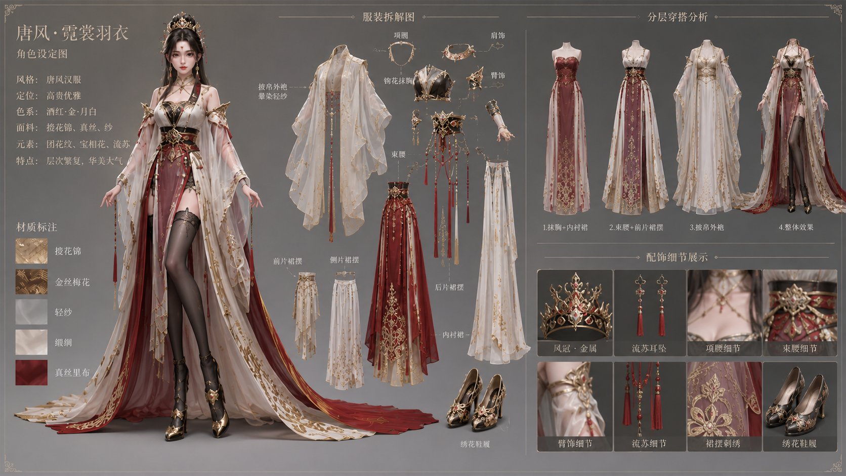 Chinese Ancient Style 3d Female Character Design 2