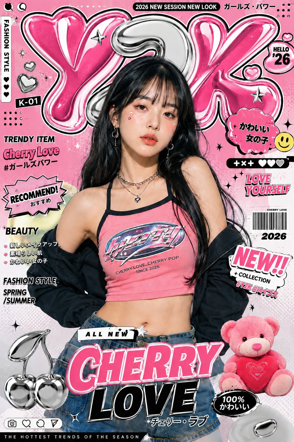 Cyber Y2k Luxury Fashion Campaign Asian Muse 2