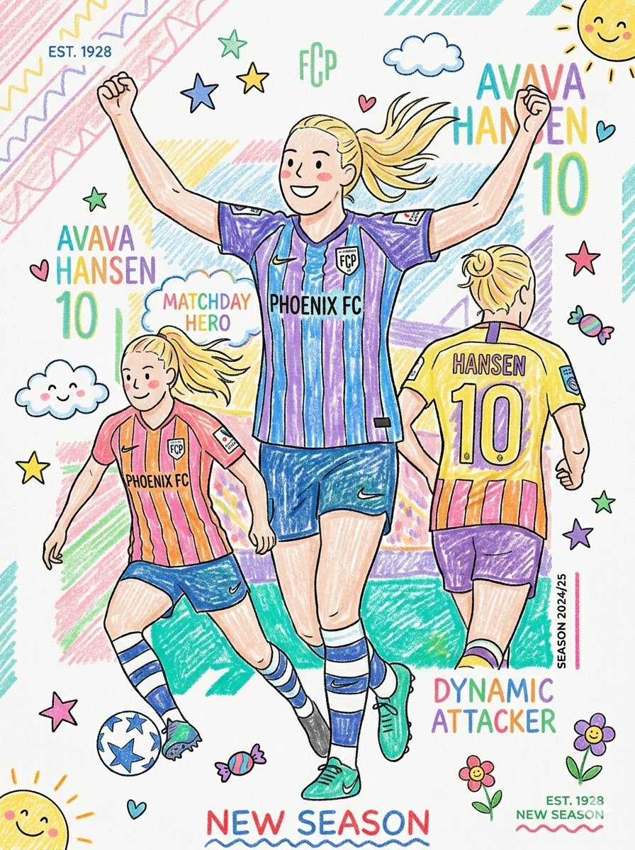 Childlike Crayon Style Drawing Prompt