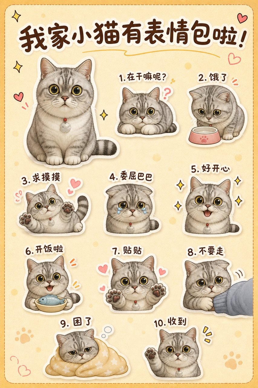 Chibi Sticker Poster Generator