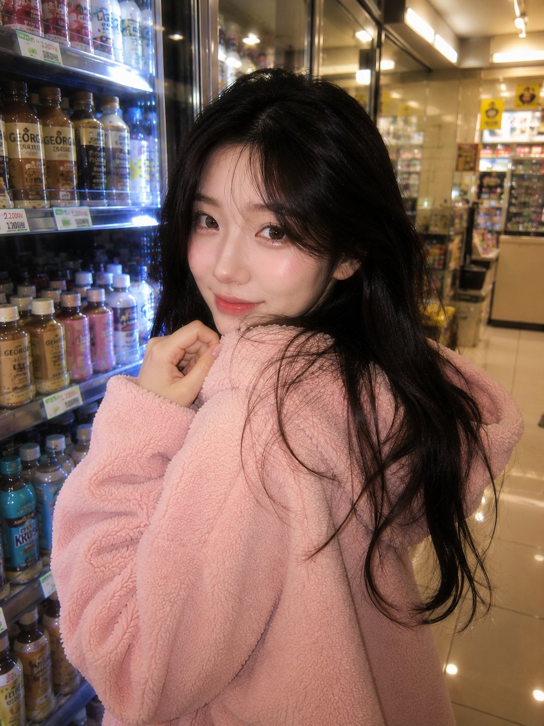 Korean Convenience Store Portrait