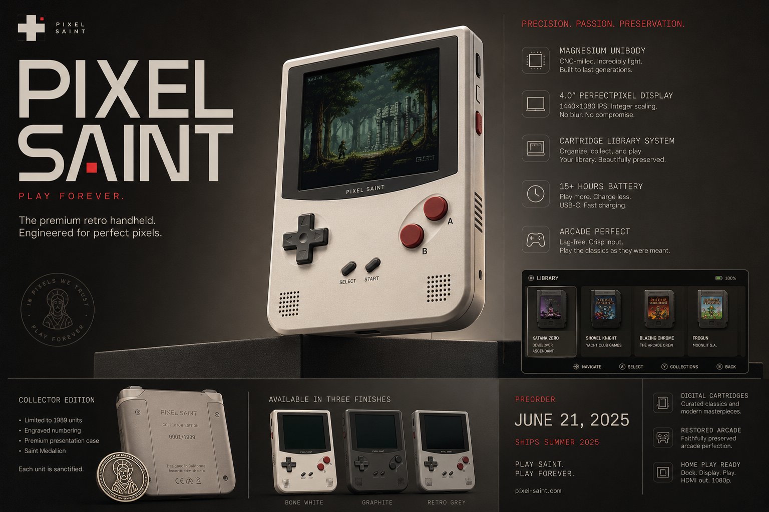 Fictional Gaming Device Ad