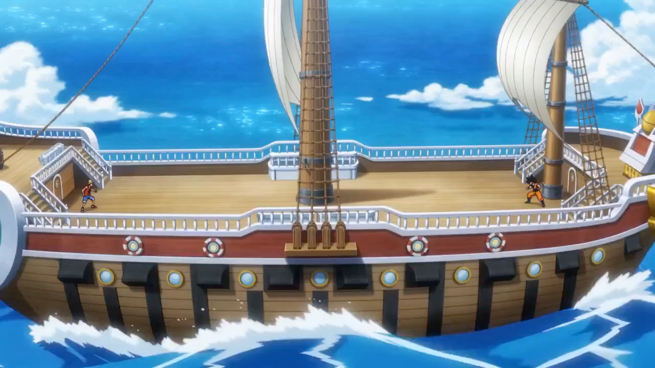 Luffy Vs Goku Sunny Showdown 2