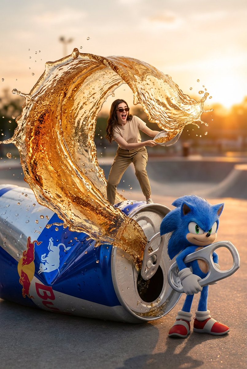 Sonic Adventure Giant Redbull
