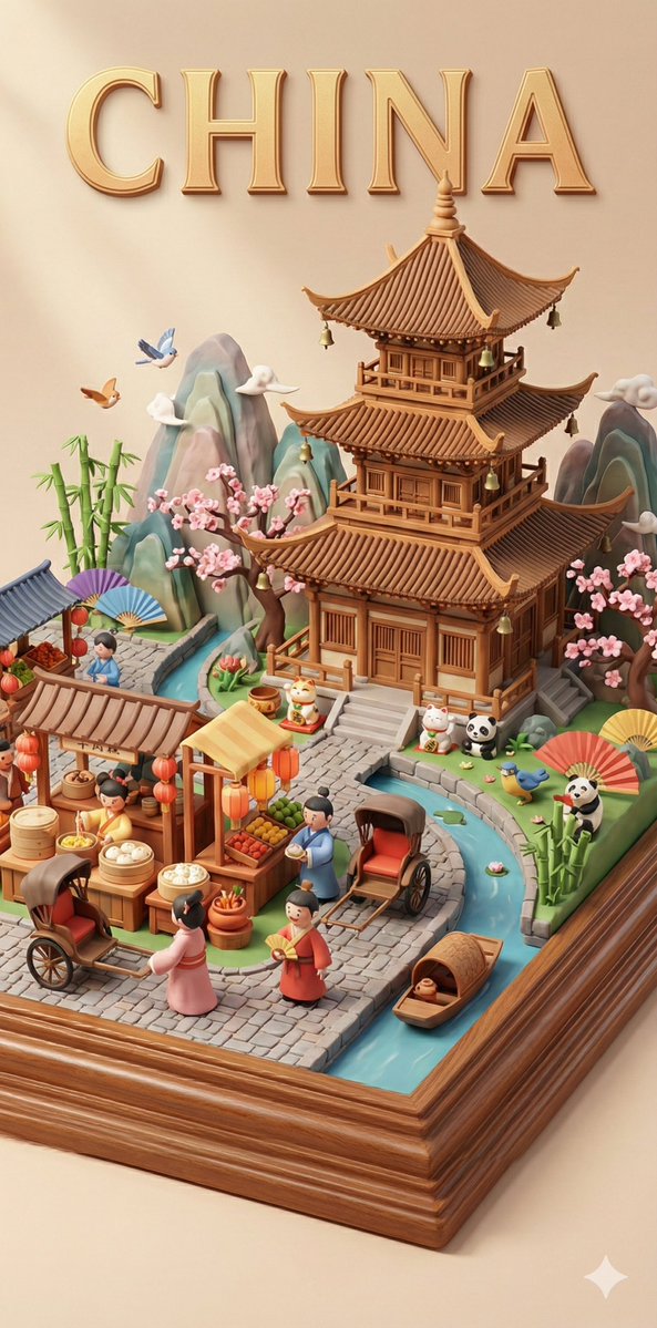Exquisite Multi Layer 3d Relief Culture Diorama