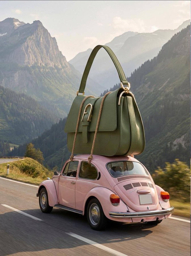Giant Bag Pink Beetle Journey