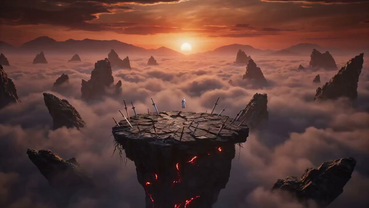 Epic Oriental Fantasy Duel