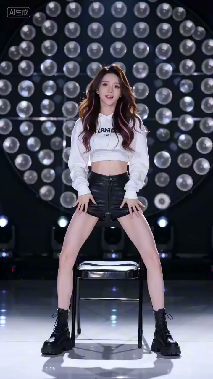 Passionate Chair Dance Neon Stage