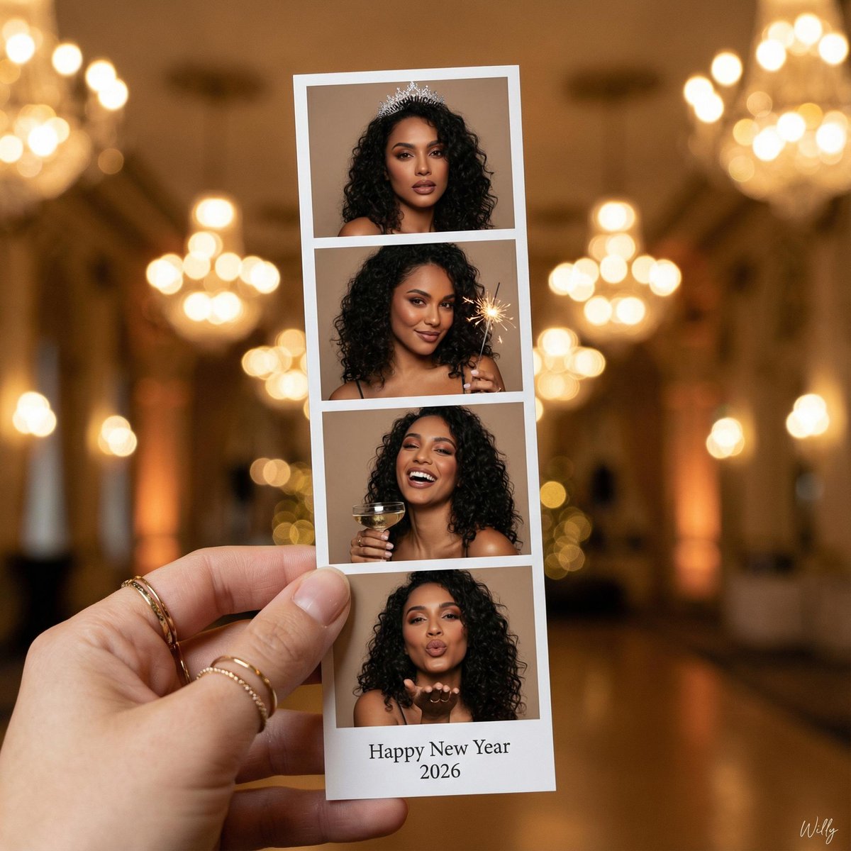 Luxury New Year Photo Booth