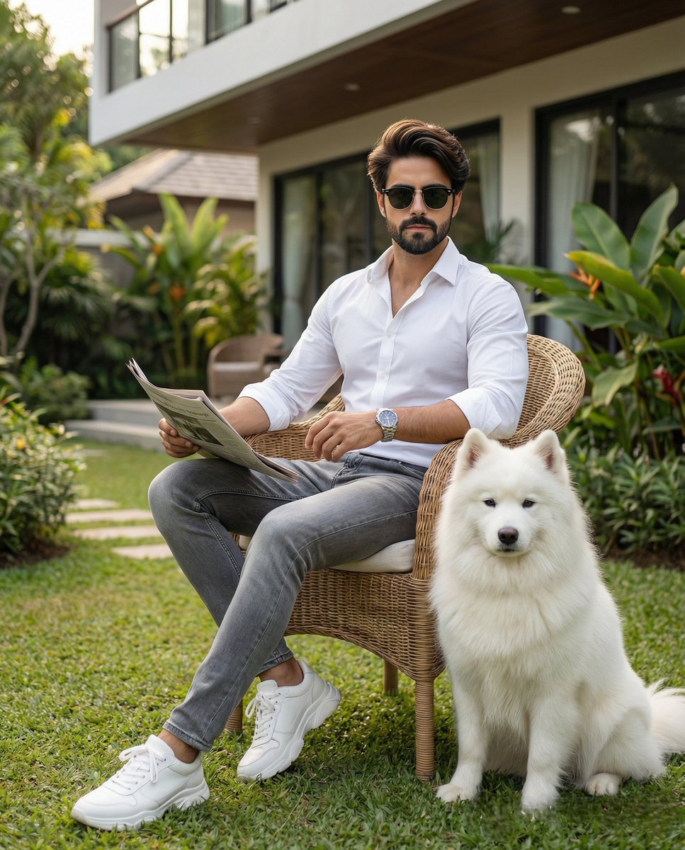 Calm Modern Gentleman Garden