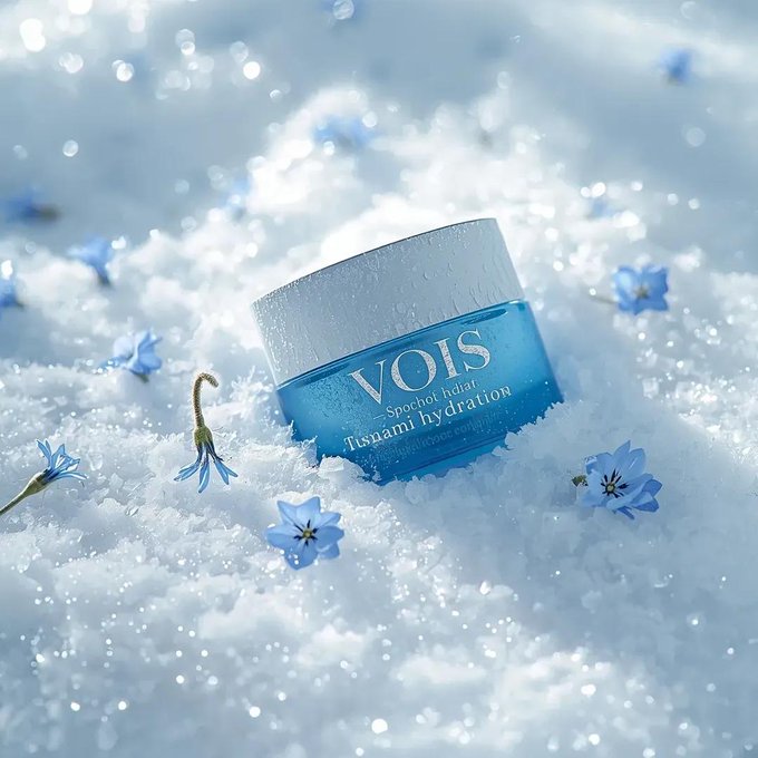 Icy Hydration Blue Jar Ad