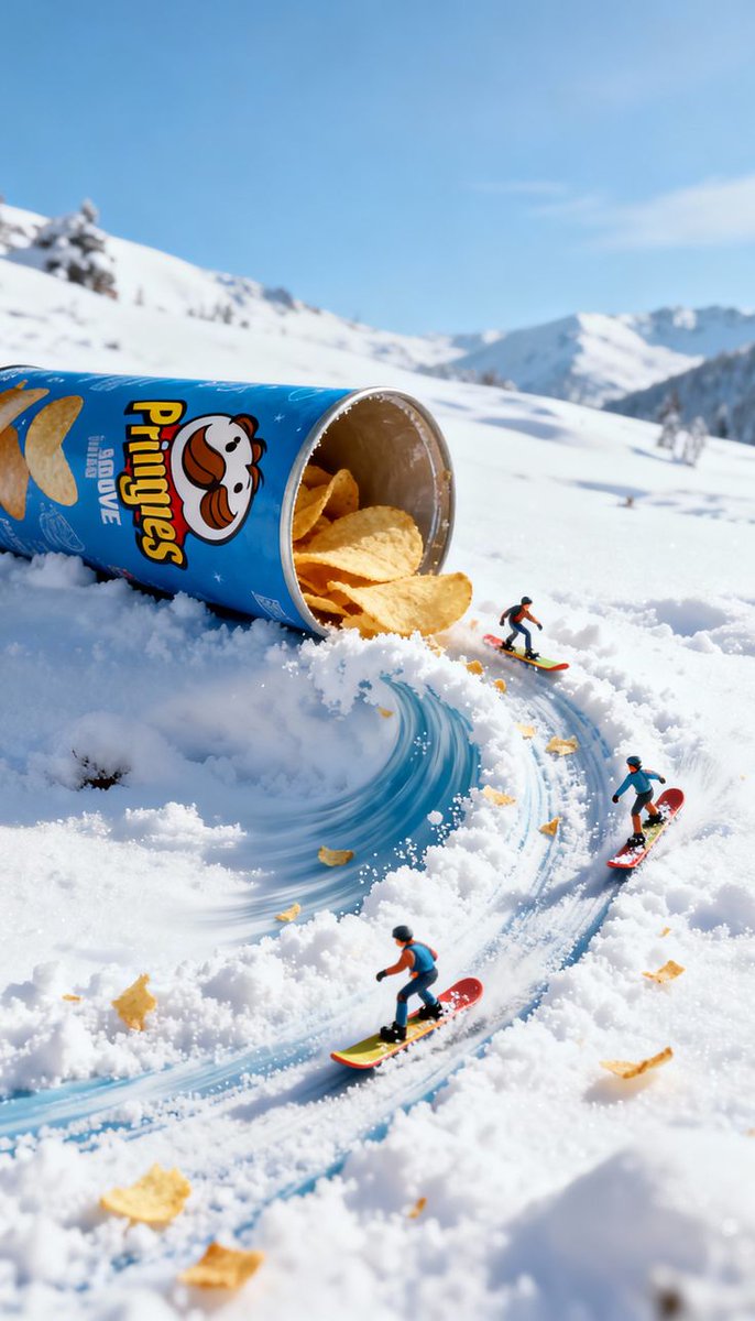 Potato Chips Snowboarding Track