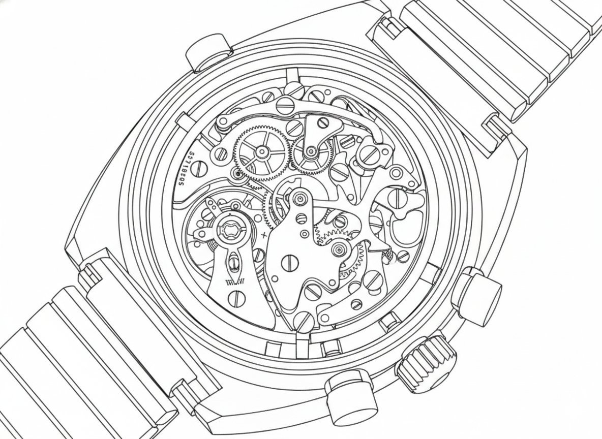 Exquisite Monochrome Line Art