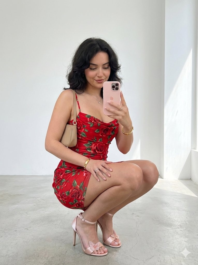 女性自拍照