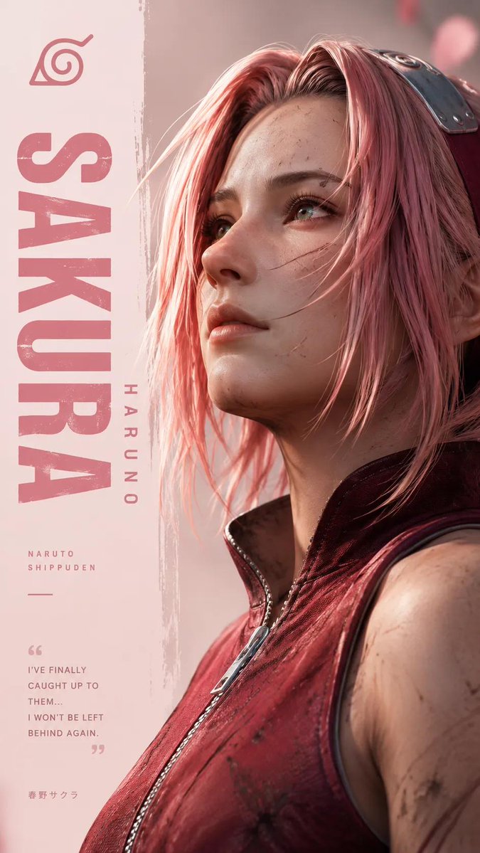 Cinematic Anime Ninja Poster
