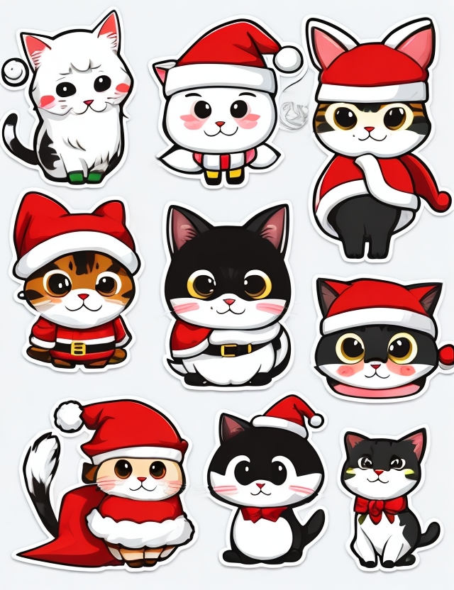 DreamShaper prompt: ((cute stickers, style cartoon, cute Super Deformed Character, white border, hig...