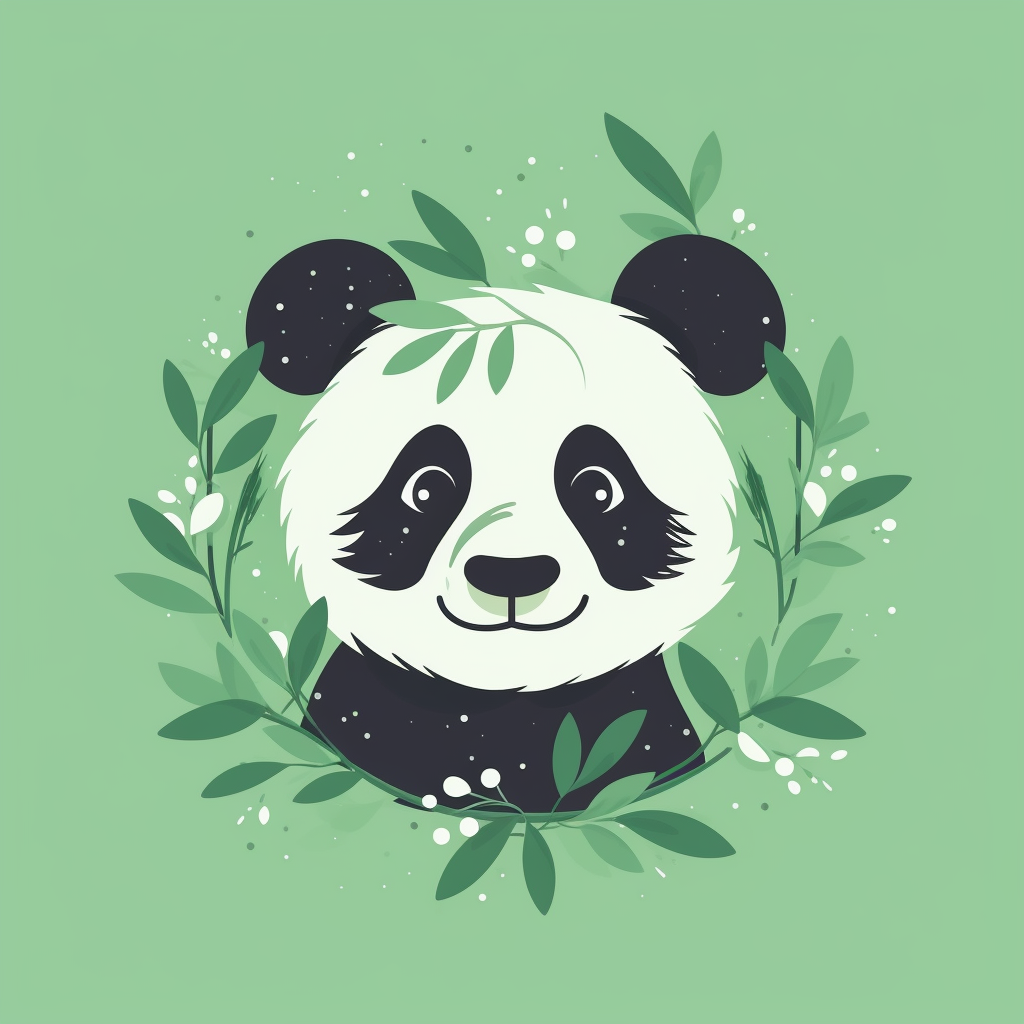 Midjourney prompt: A panda, cute Animal Icon, Vector Low Quality Art, adorable Avatar, round Ears, ...