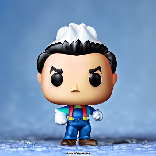 Funko Diffusion prompt: Funko Pop of Mario