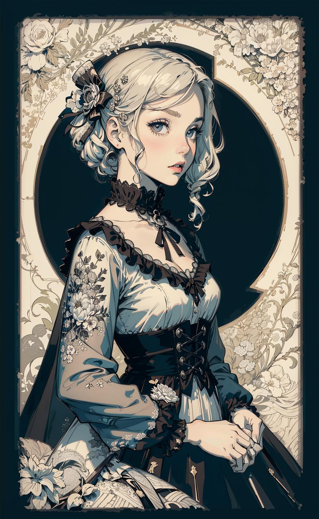 Openjourney prompt: (masterpiece, top quality, best, official art, beautiful and aesthetic:1.2), 1gi...