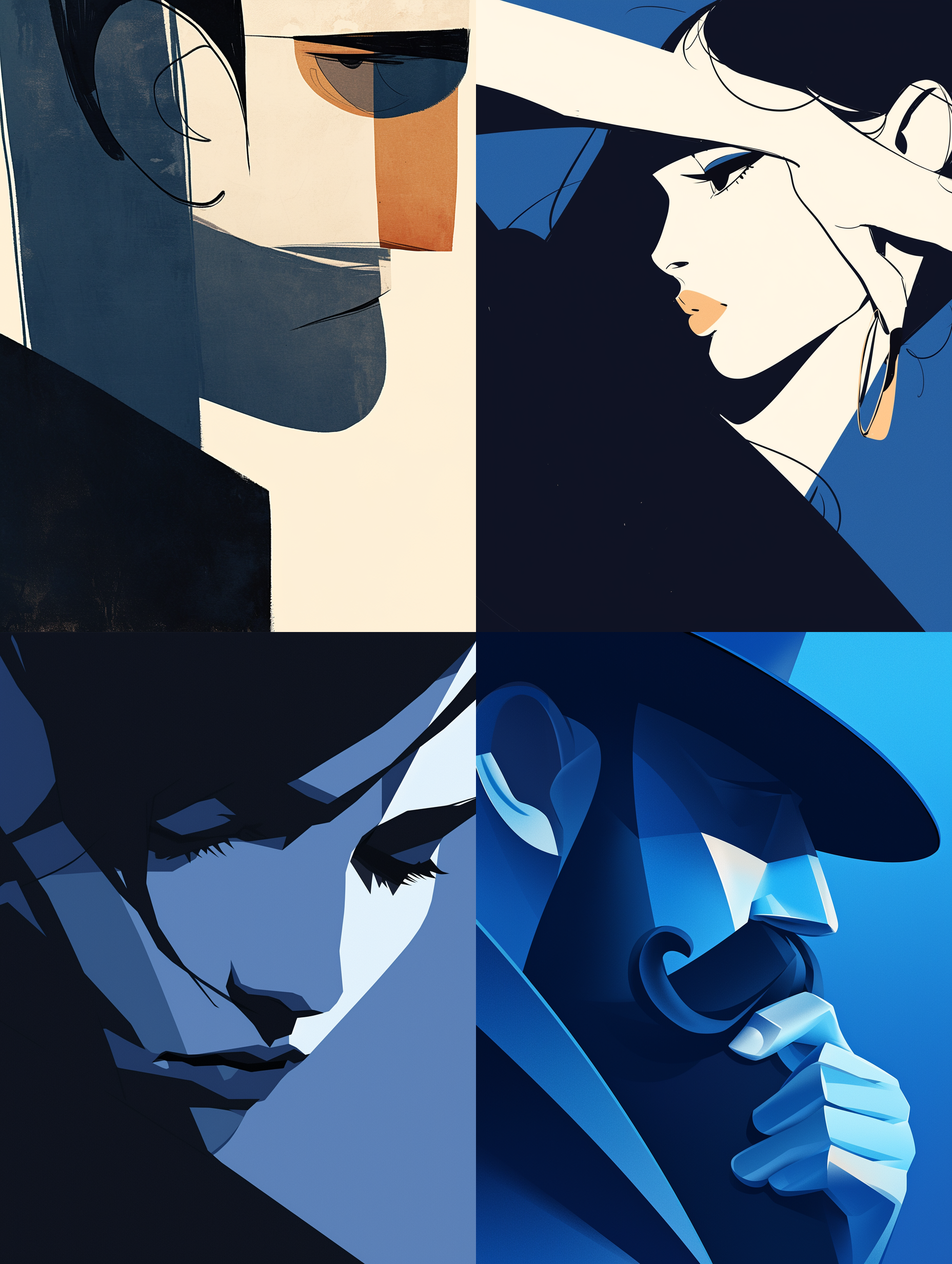 Midjourney prompt: vector character illustration, in the style of minimalist detail, forms, rick ow...